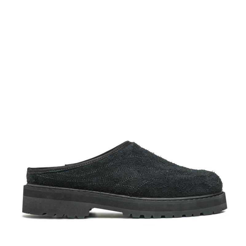 Maggiore Black Hairy Suede M